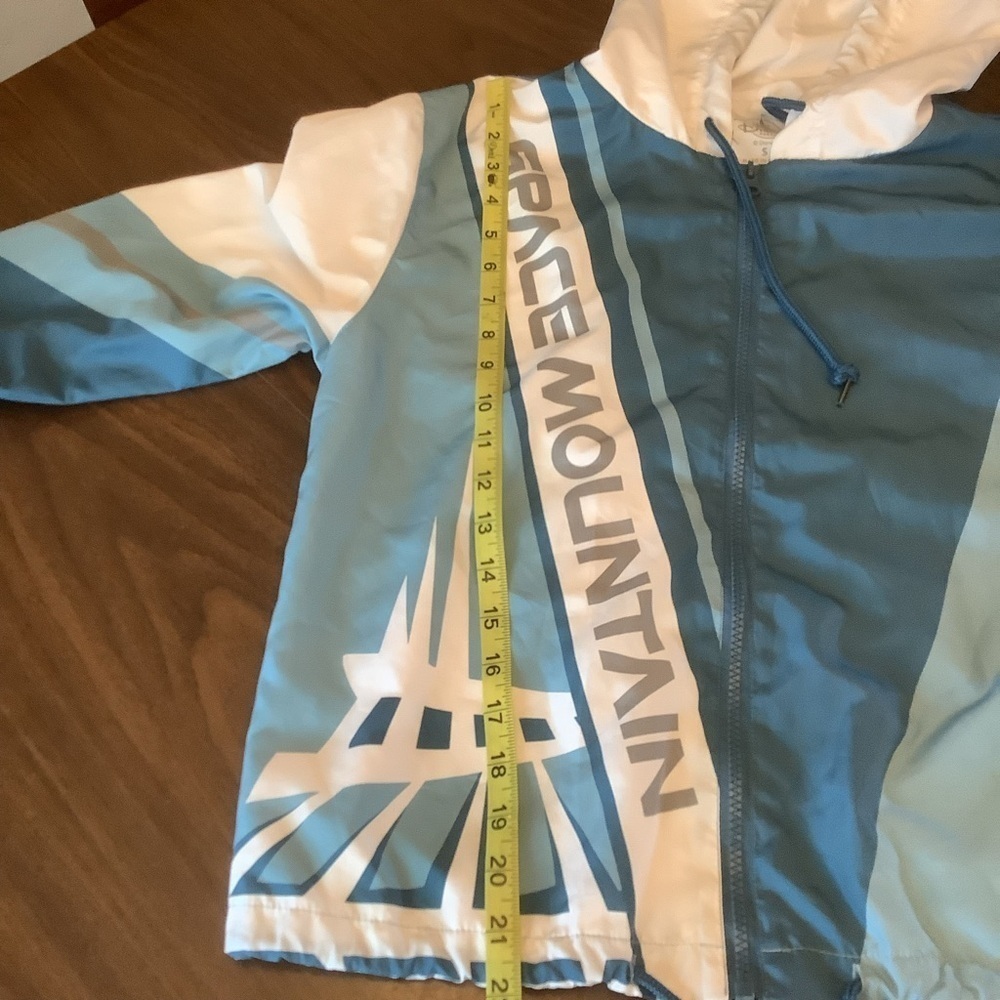 Disney Parks Space Mountain Windbreaker Jacket Small Retro Colorblock - Picture 8 of 12